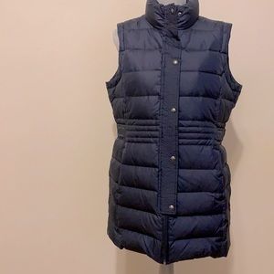 Weatherproof Navy Blue Down Vest